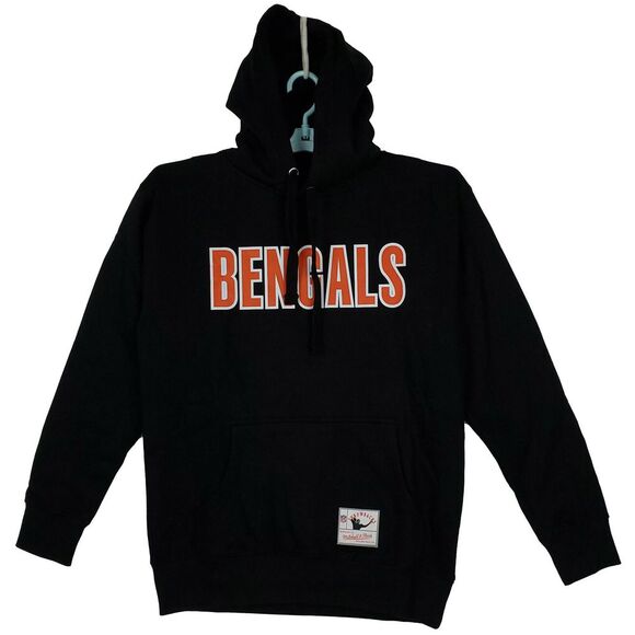 Mitchell & Ness Other - Cincinnati Bengals Mitchell & Ness NFL M Medium Hoodie Retro Team Logo Black NWT
